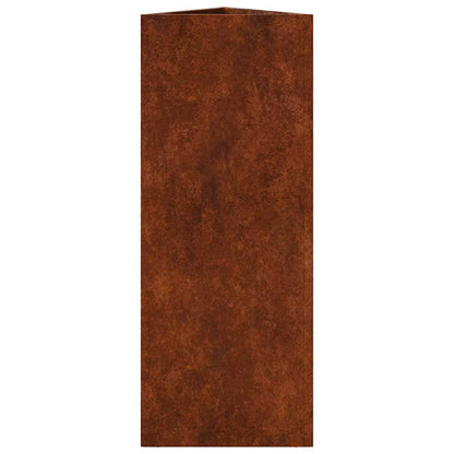 Jardinera De Acero Corten 30x26x75 Cm_5