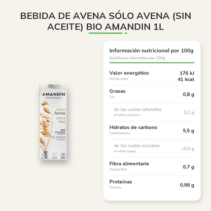 Información nutricional