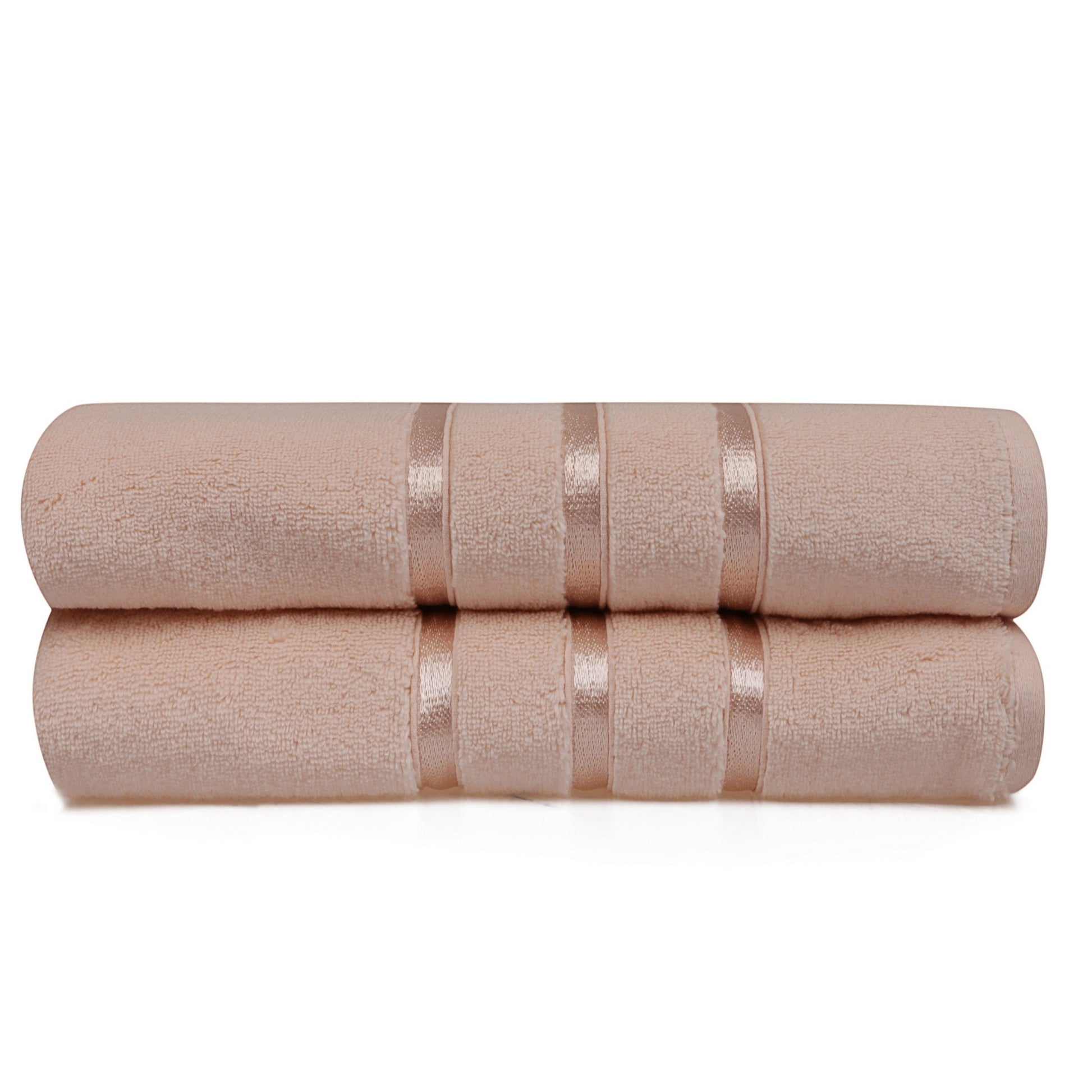 Juego De Toallas De Baño (2 Piezas) Salmón_1
