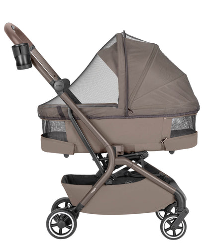 Carrello Carrito De Bebé Magia Dúo 2 En 1 Cocoa Beige_5