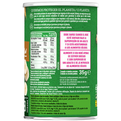 Snack de trigo e arroz biológico Gerber com banana 35 g