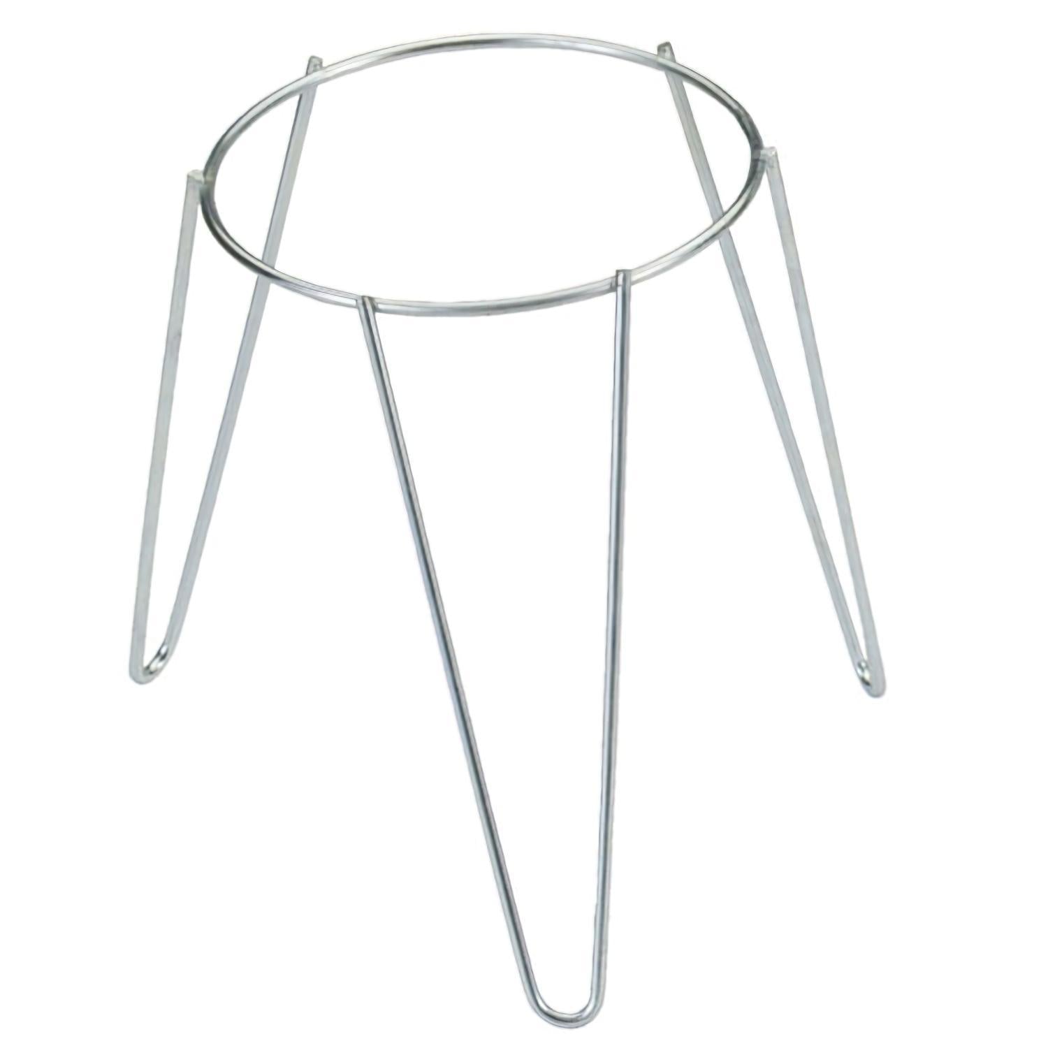 Soporte Maceta Pie Zincado 20 Cms_0