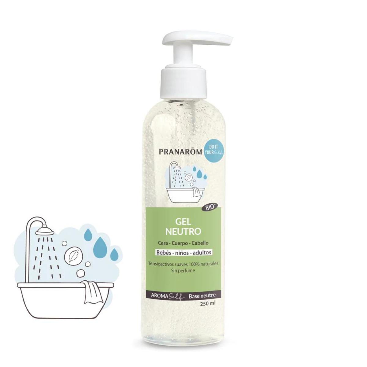 Gel neutro biológico, Pranarom 250 ml