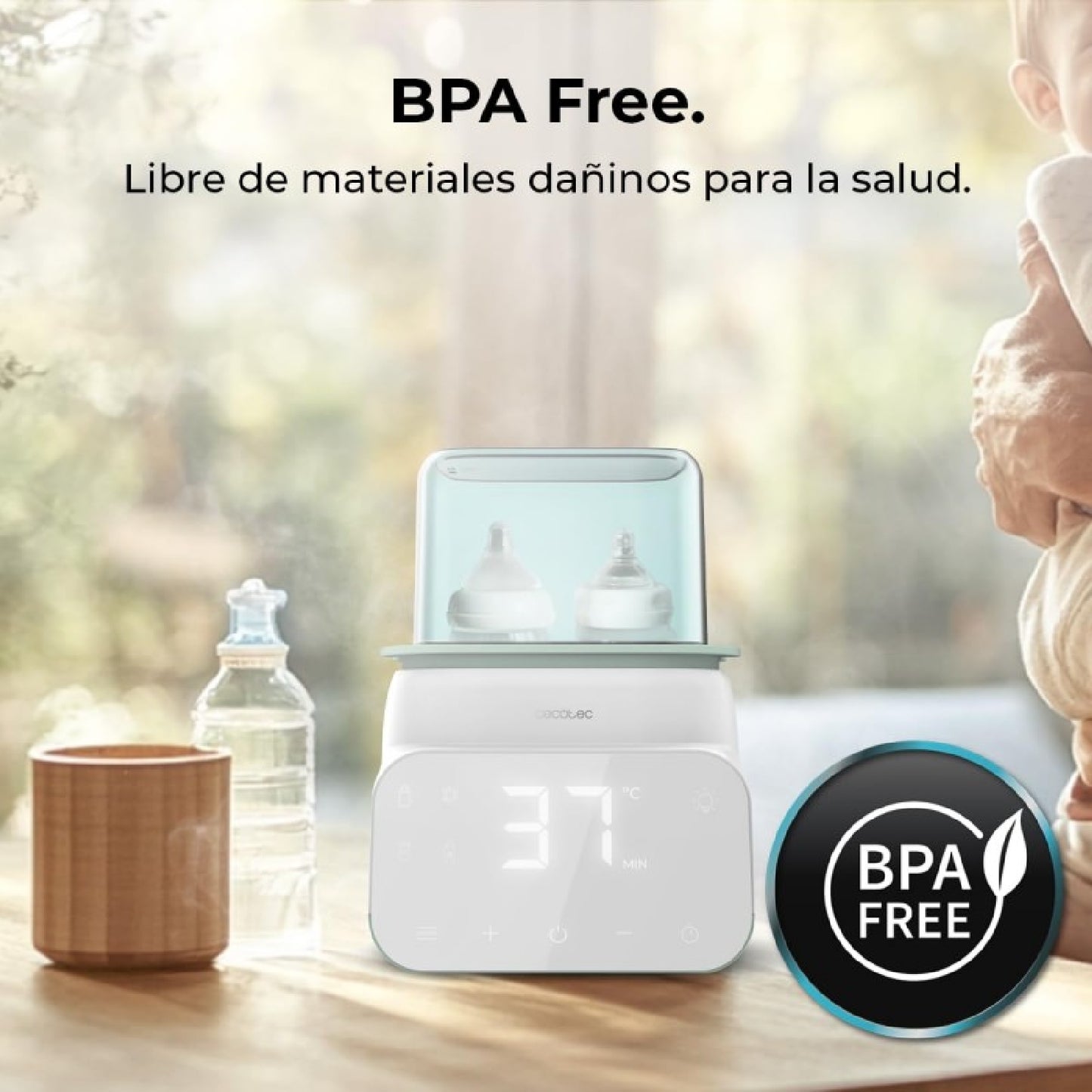 Cecotec Calientabiberones Doble Nana Babycare Double Bottlewarmer_4