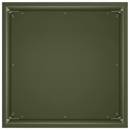Macetero De Jardín 2 Uds. Verde Oliva 30 X 30 X 40 Cm_4