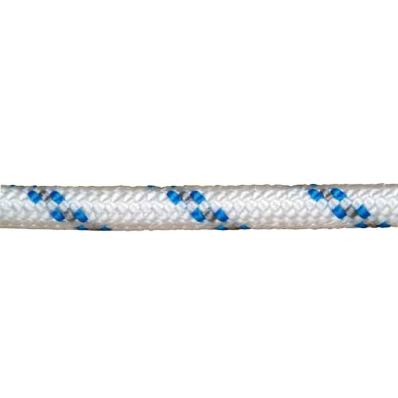 Cuerda Poliester Trenzada Blanca / Azul 4 Mm. Bobina 200 M._0