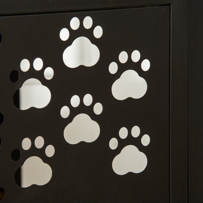 Pawhut Casa Para Gatos De Madera Con Estantes Cojín Lavable Y Puerta Corredera_4