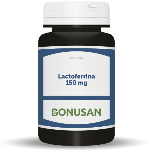 Embalagem 2x Lactoferrina 150 mg, Bonusan, 60 cápsulas vegetais