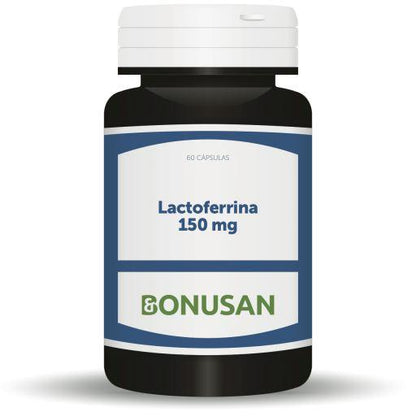 Embalagem 2x Lactoferrina 150 mg, Bonusan, 60 cápsulas vegetais