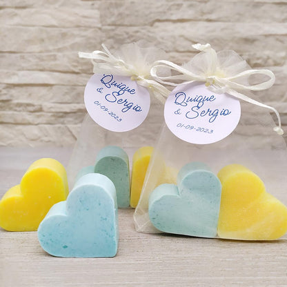 80 Jabones Aromáticos Con Forma De Corazón - Detalle Para Invitados De Eventos. Jabón Glicerina Con Aroma A Flor De Loto_5