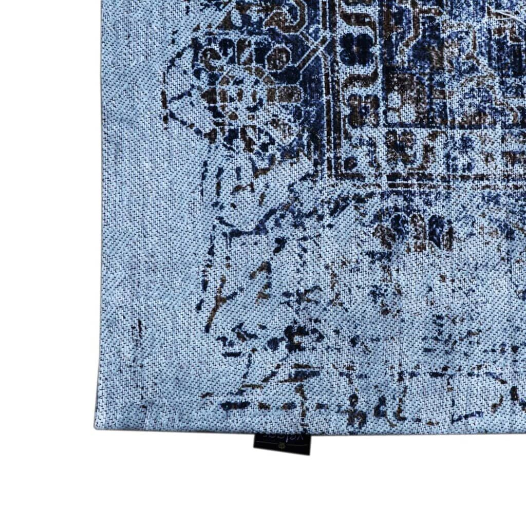 Dutch Lifestyle Alfombra Durban Genial Beige Y Azul 230x160 Cm_1