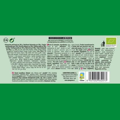 Sobremesa de Baunilha e Amêndoa NaturGreen, 2 x 125 g