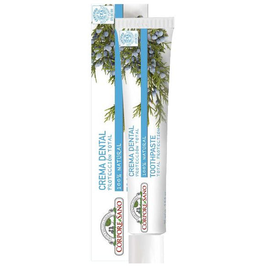 Pasta de Dentes Corpore Sano Proteção Total com Tomilho, Hortelã, Alecrim, Zimbro e Sálvia, 75 ml