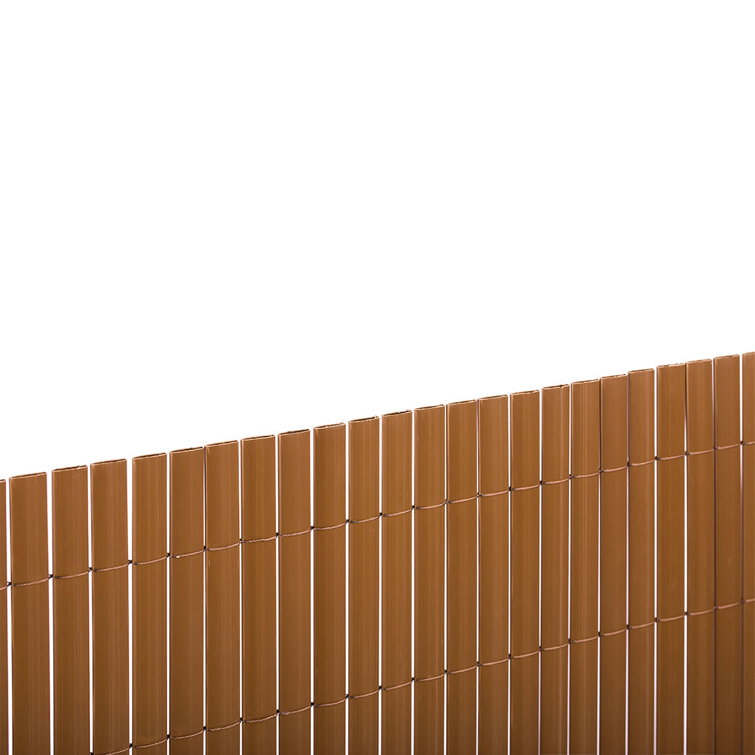 Cañizo Pvc E-plus D/c Marrón - Decoración Y Privacidad 2x3 M / Multicolor_1
