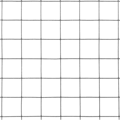 Alambrada De Gallinero Acero Revestimiento Pvc Gris 25x1,5 M / Vetonek_0