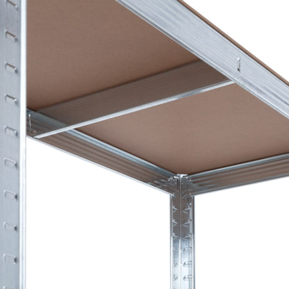 Estantería Modular Galvanizada Con 5 Baldas Ajustables 180x90x40cm 875kg_2