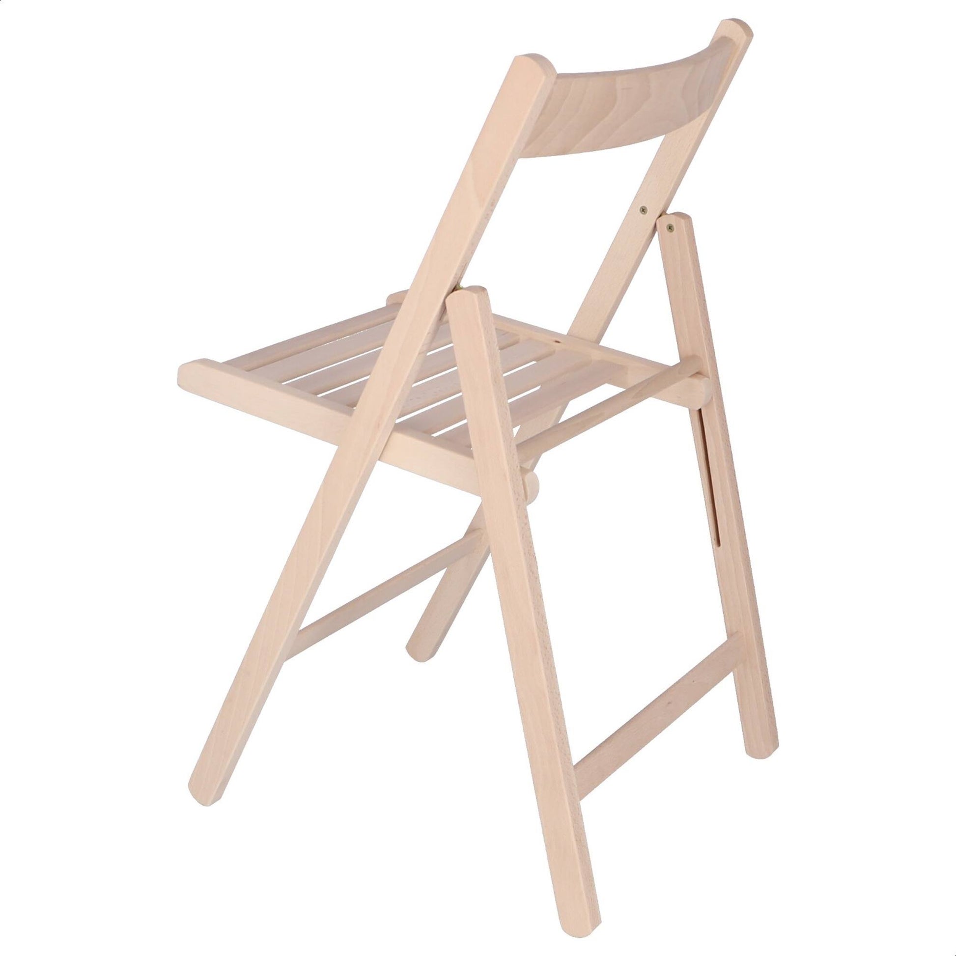 Well Home Mobiliario & Decoración - Pack 4 Sillas Bas En Madera De Haya, Acabado Sin Barniz_3