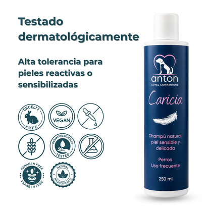 Champú natural para piel sensible de perros – 250 ml_5