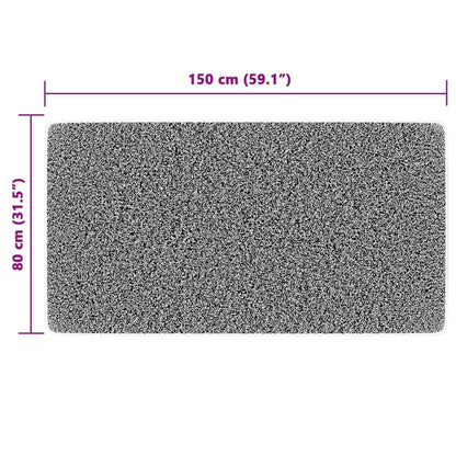 Vidaxl Alfombra Interior Exterior Antideslizante Pelo Corto 80x150 Cm_2
