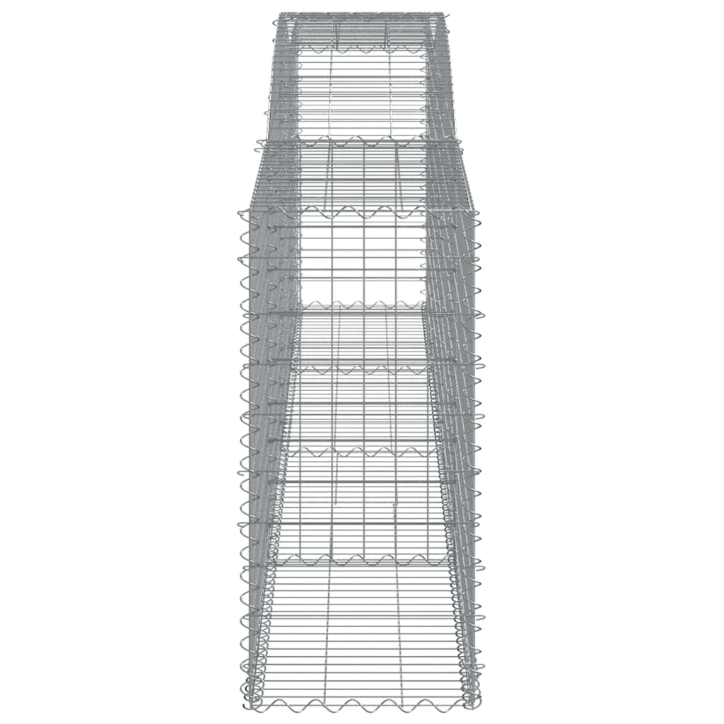 Cestas De Gaviones 25 Uds Forma De Arco Hierro 400x50x100/120cm_4