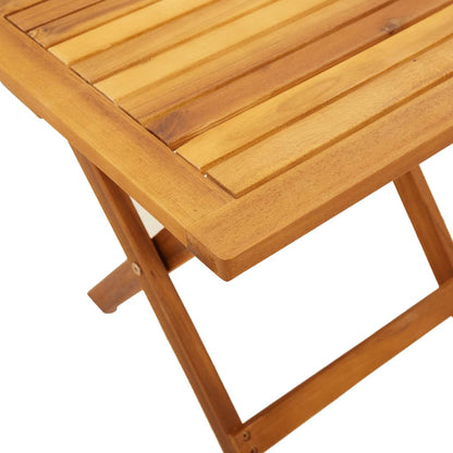Tumbonas Con Mesa 2 Unidades Madera Maciza De Acacia Negro / Vetonek_3