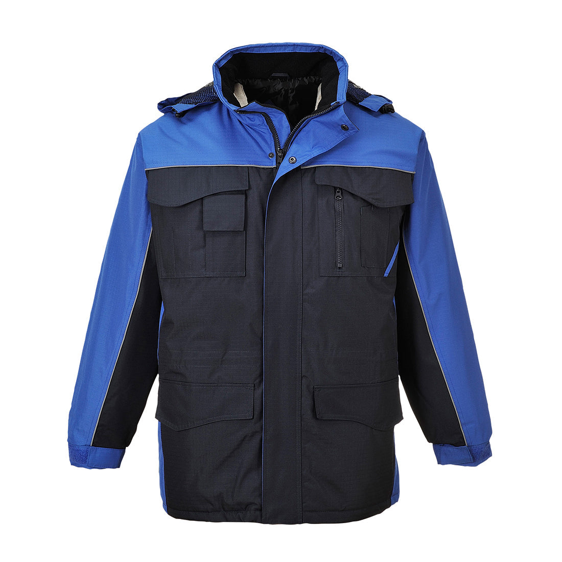 Parka Rs: La Chaqueta Impermeable Ideal Para Ti / Xxl / Negro-gris_1