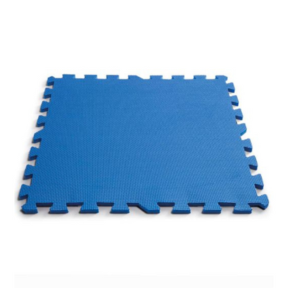 Esterilla Tipo Puzzle Protector De Gimnasio Suelo Acolchado Perpetual Azul (18 Piezas-30x30cm)_0