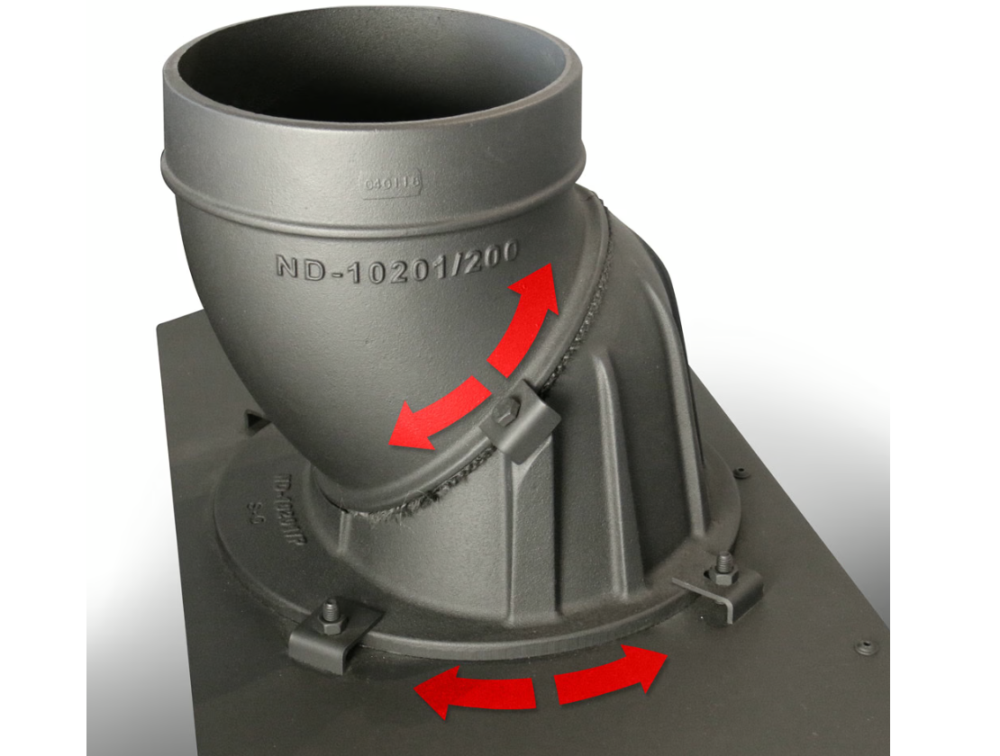 Bricosol Chimenea De Leña De Acero Kratki Lucy Slim 10 Kw Ø 160_3