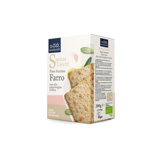 Pão de espelta sem fermento Sotto 200g