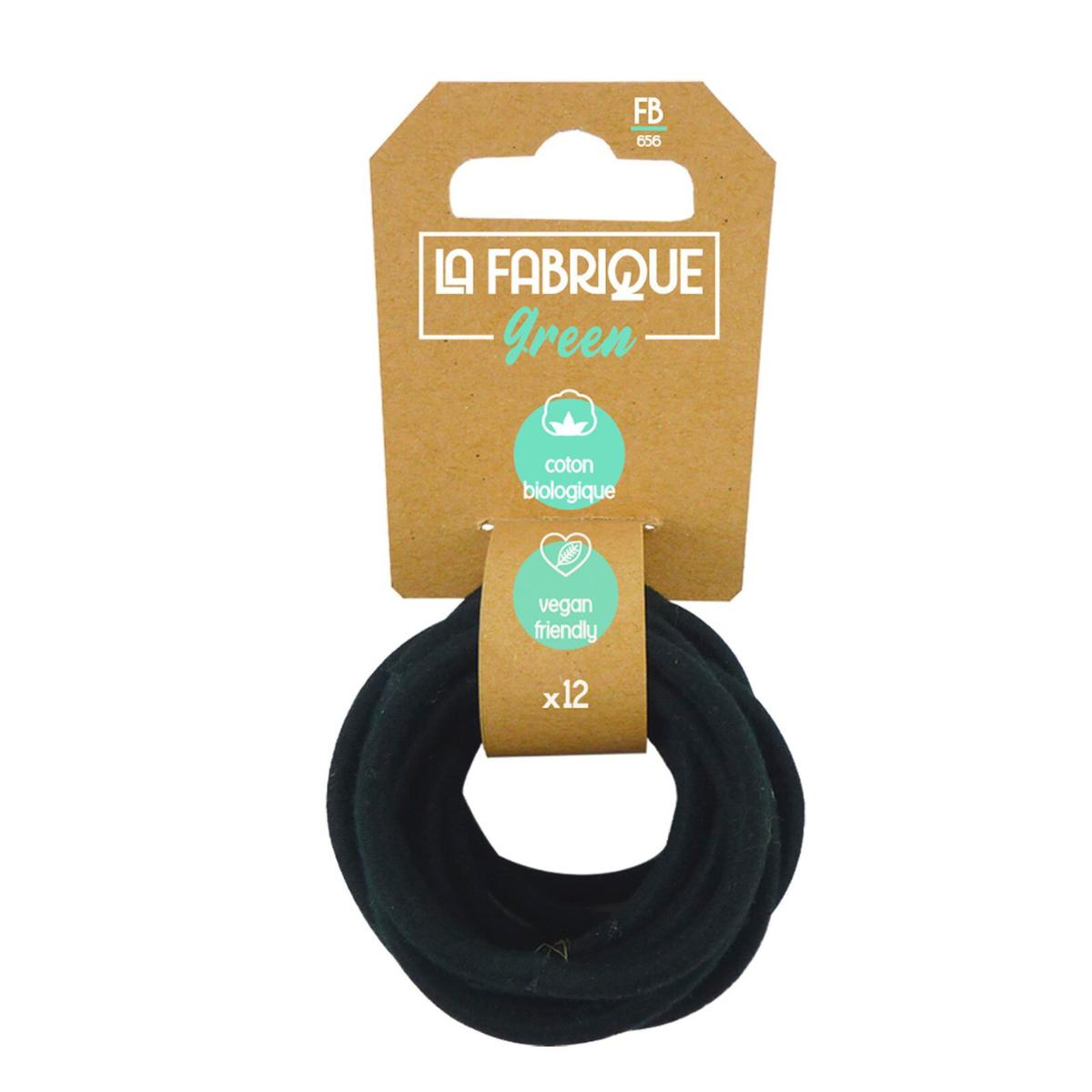 Elásticos grossos de algodão orgânico x12 La Fabrique Verde