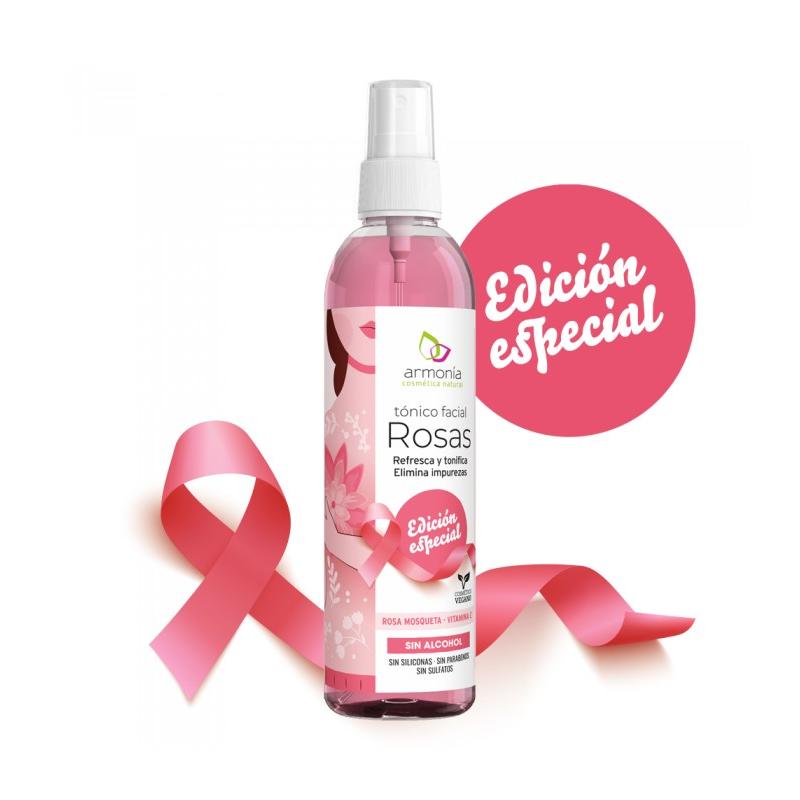 Água de rosas Harmony Natural cosmetics 200 ml