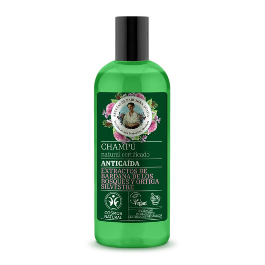 Champô antiqueda natural certificado Agafia Natura Siberica 260 ml