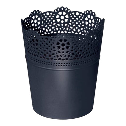 Maceta Lace , Dimensiones (mm) 160x160x185, Color Antracita