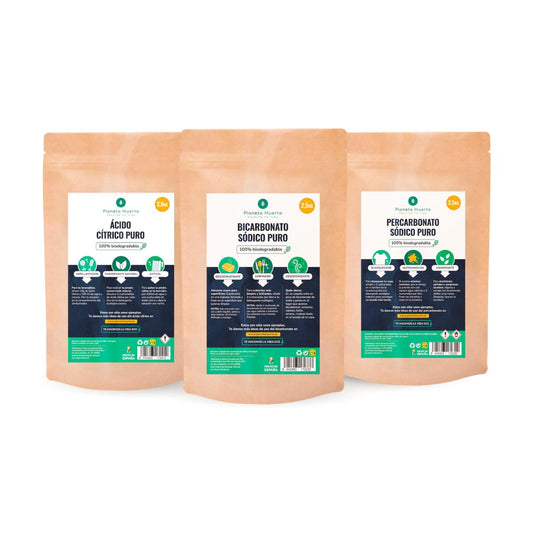 Embalagem de limpeza doméstica (formato 2,5 kg) Zero Waste XL Planeta Huerto
