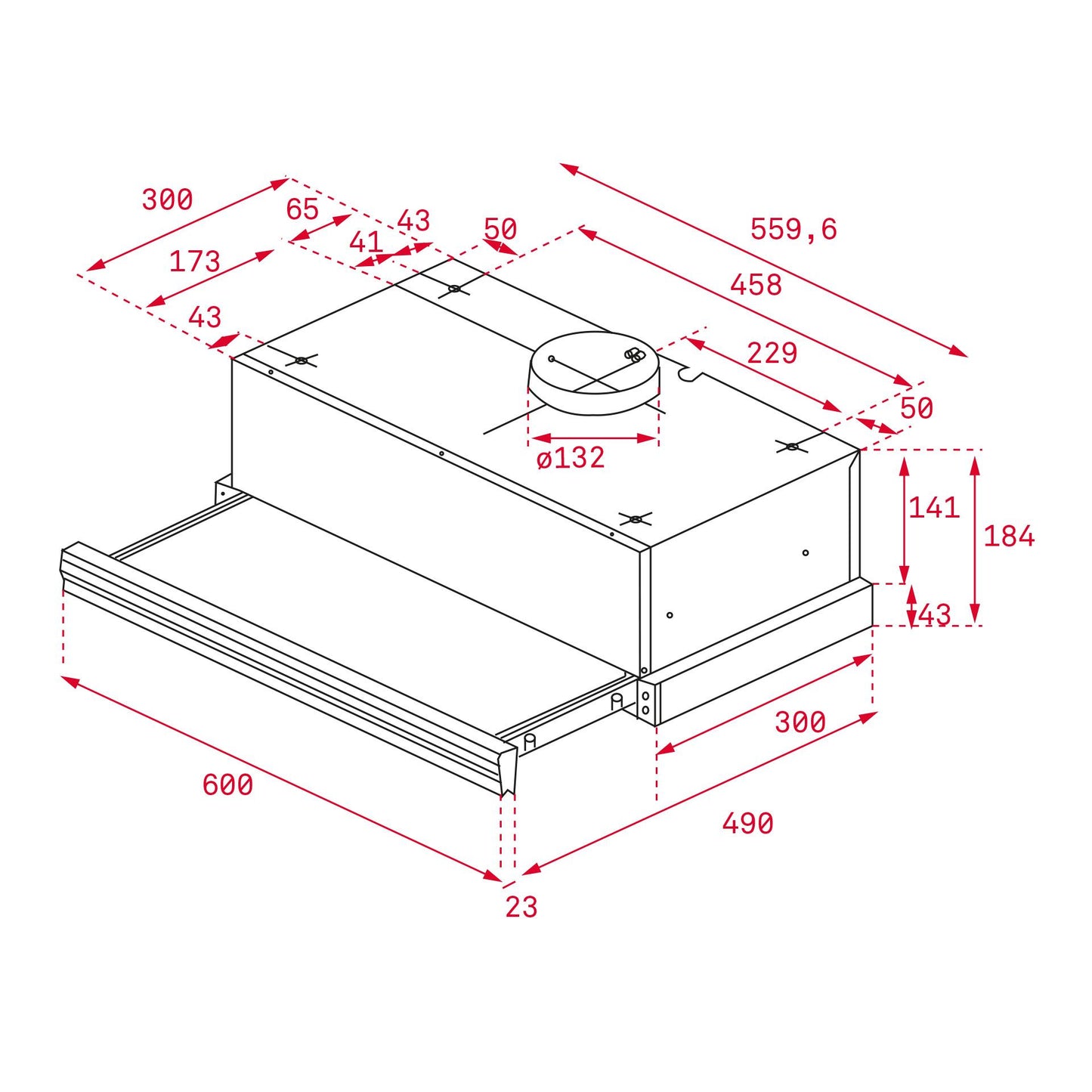 Exaustor Teka CNL 6415 60cm
