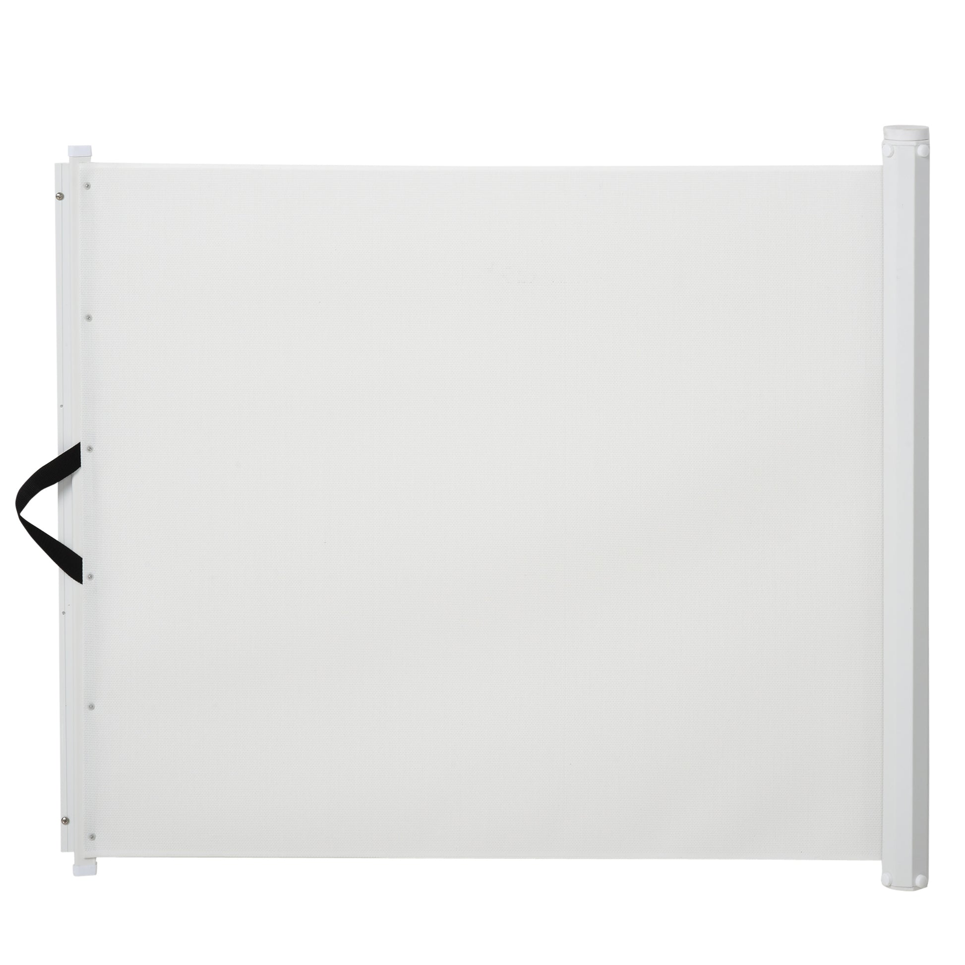 Pawhut Barrera De Seguridad Ajustable Para Mascotas Perros Bebés 115x82.5cm_0