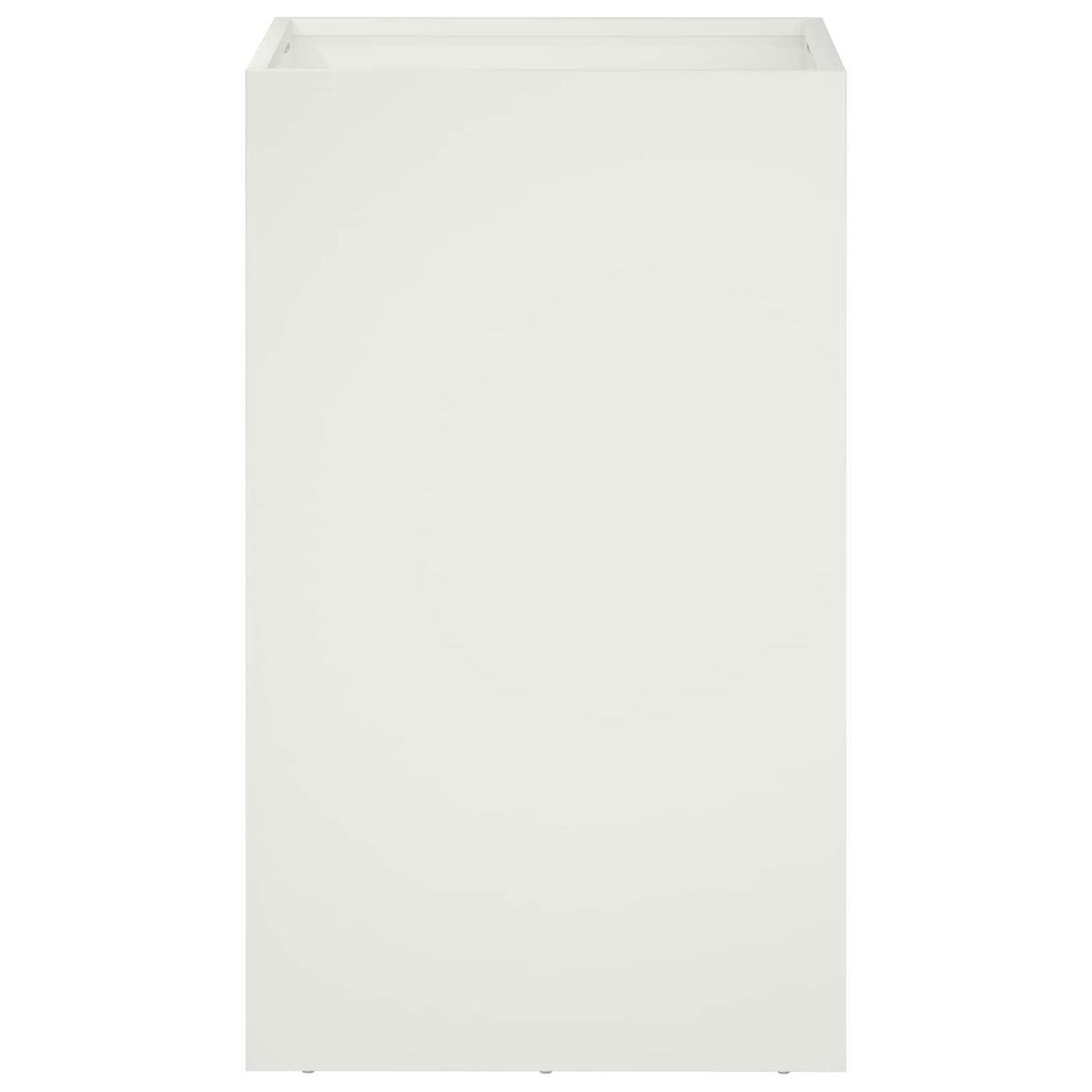 Macetero De Jardín 2 Uds. Blanco 30 X 30 X 40 Cm_3