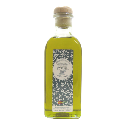 Aceite De Oliva Virgen Extra Macerado A La Menta 50 Cl Con Vertedor_0