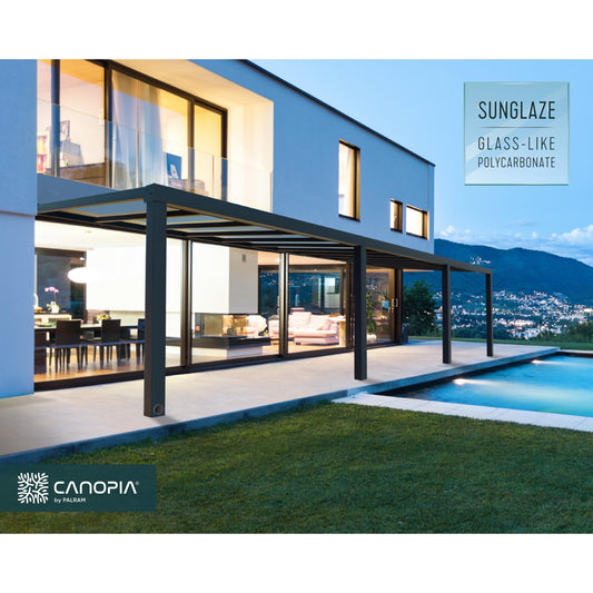 Pérgola anexa Stockholm 342x950 cm 