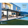 Pérgola anexa Stockholm 342x950 cm 