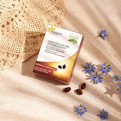 Complejo Solar Autobronceador Fleurance Nature 30 Cápsulas_1