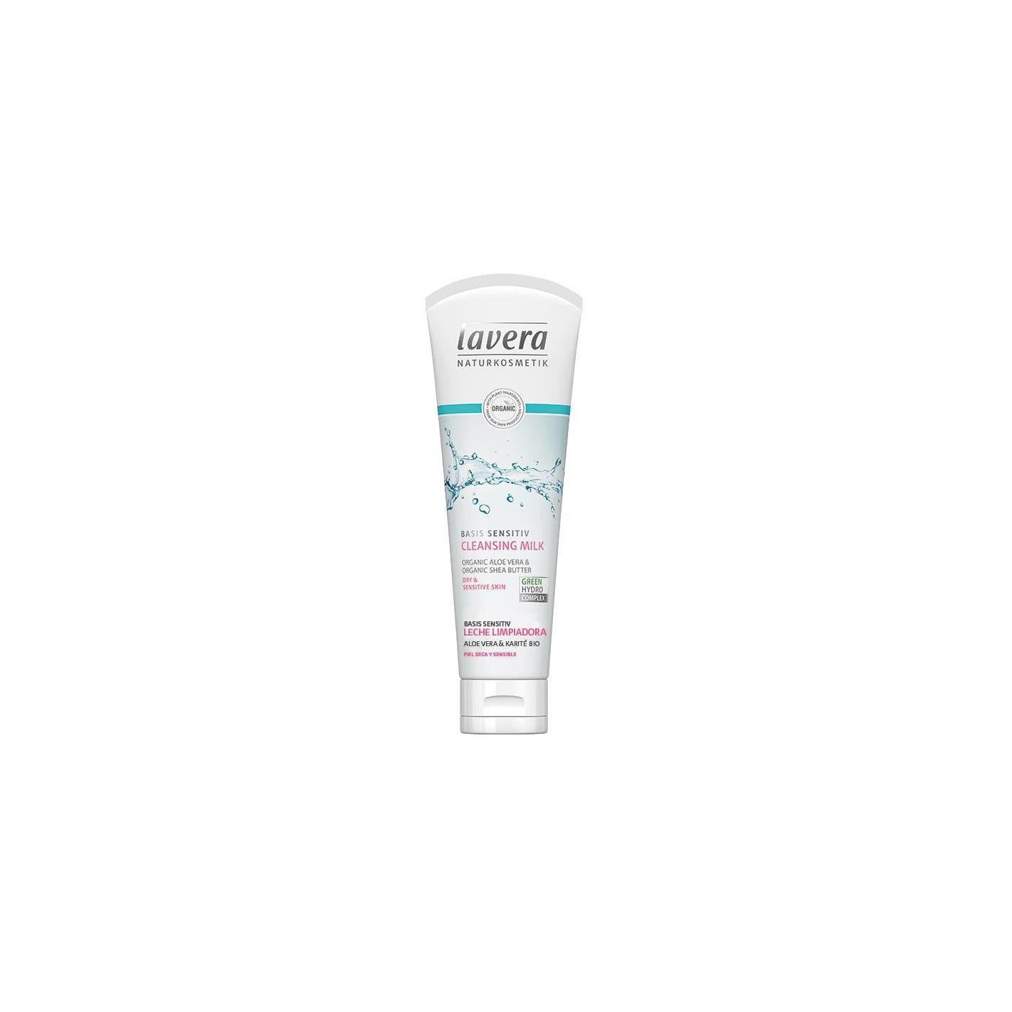 Leite de Limpeza Basis Sensitiv Aloé e Manteiga de Karité 125 ml