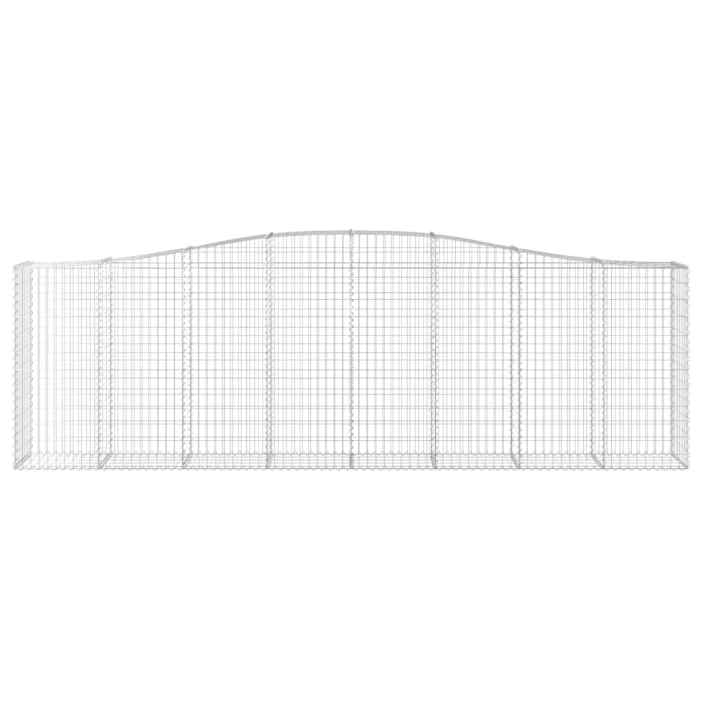 Cestas De Gaviones 20 Uds Forma De Arco Hierro 400x50x120/140cm_3