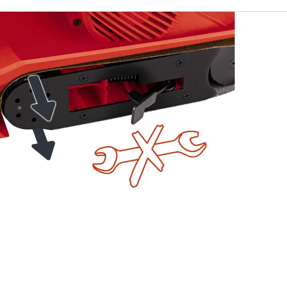 Lijadora de banda TC-BS 8038 Einhell (Reacondicionado)