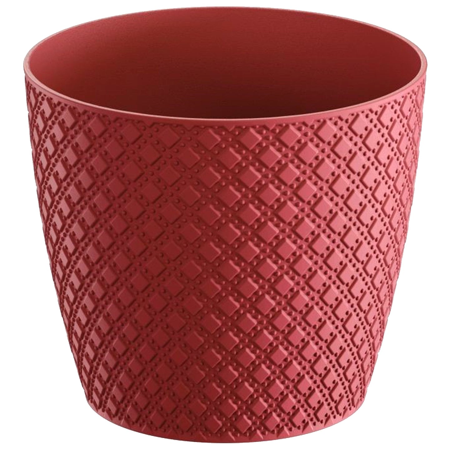 Maceta Orient 9l., Dimensiones (mm) 258x258x229, Color Rosa_0