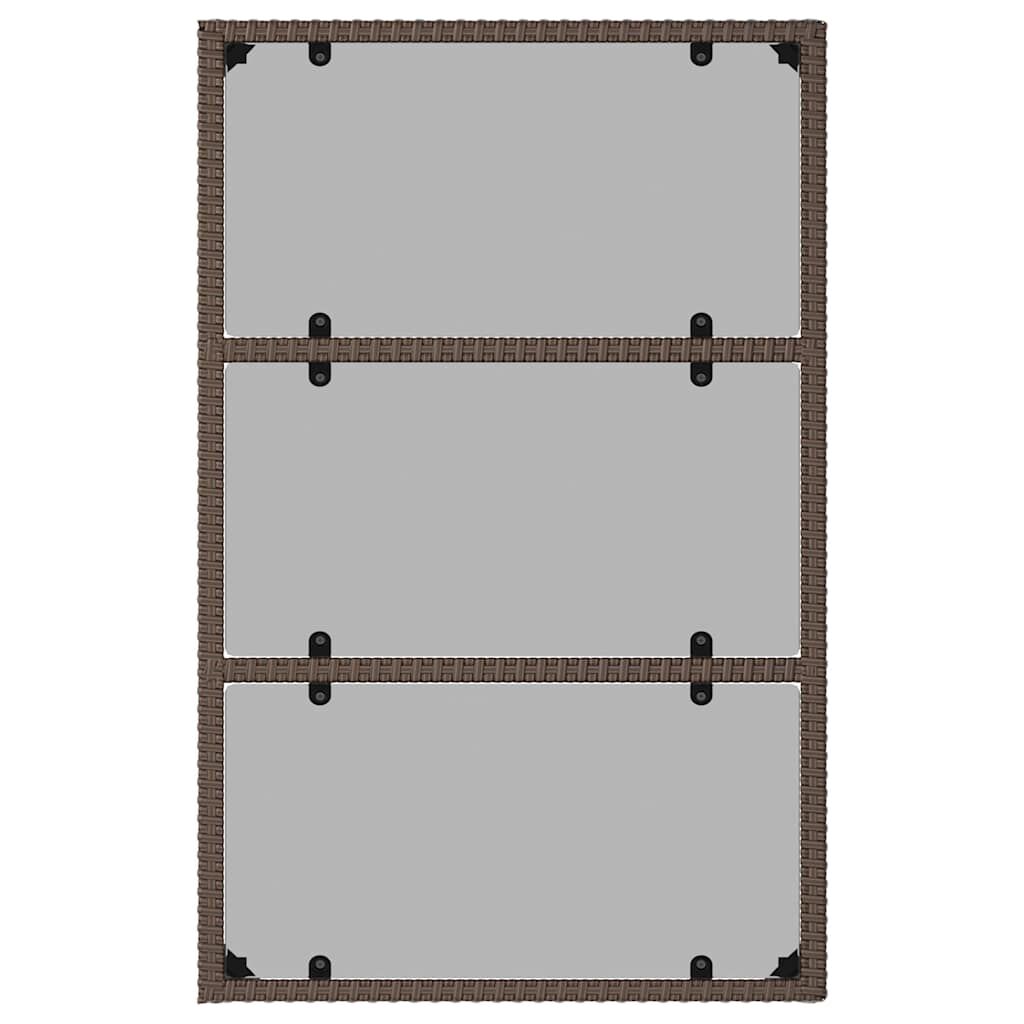 Vidaxl Set Muebles De Jardín 6 Piezas Y Cojines Ratán Sintético Marrón_3