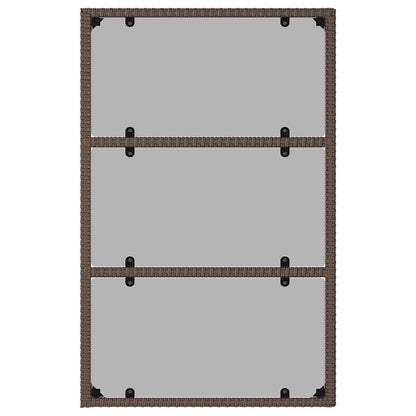 Vidaxl Set Muebles De Jardín 6 Piezas Y Cojines Ratán Sintético Marrón_3