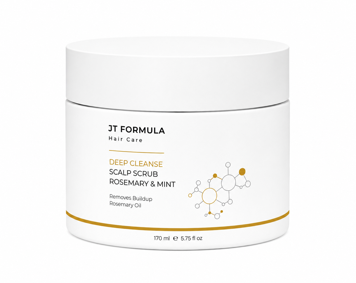 Exfoliante De Limpieza Profunda Para El Cuero Cabelludo Con Romero Y Menta_0