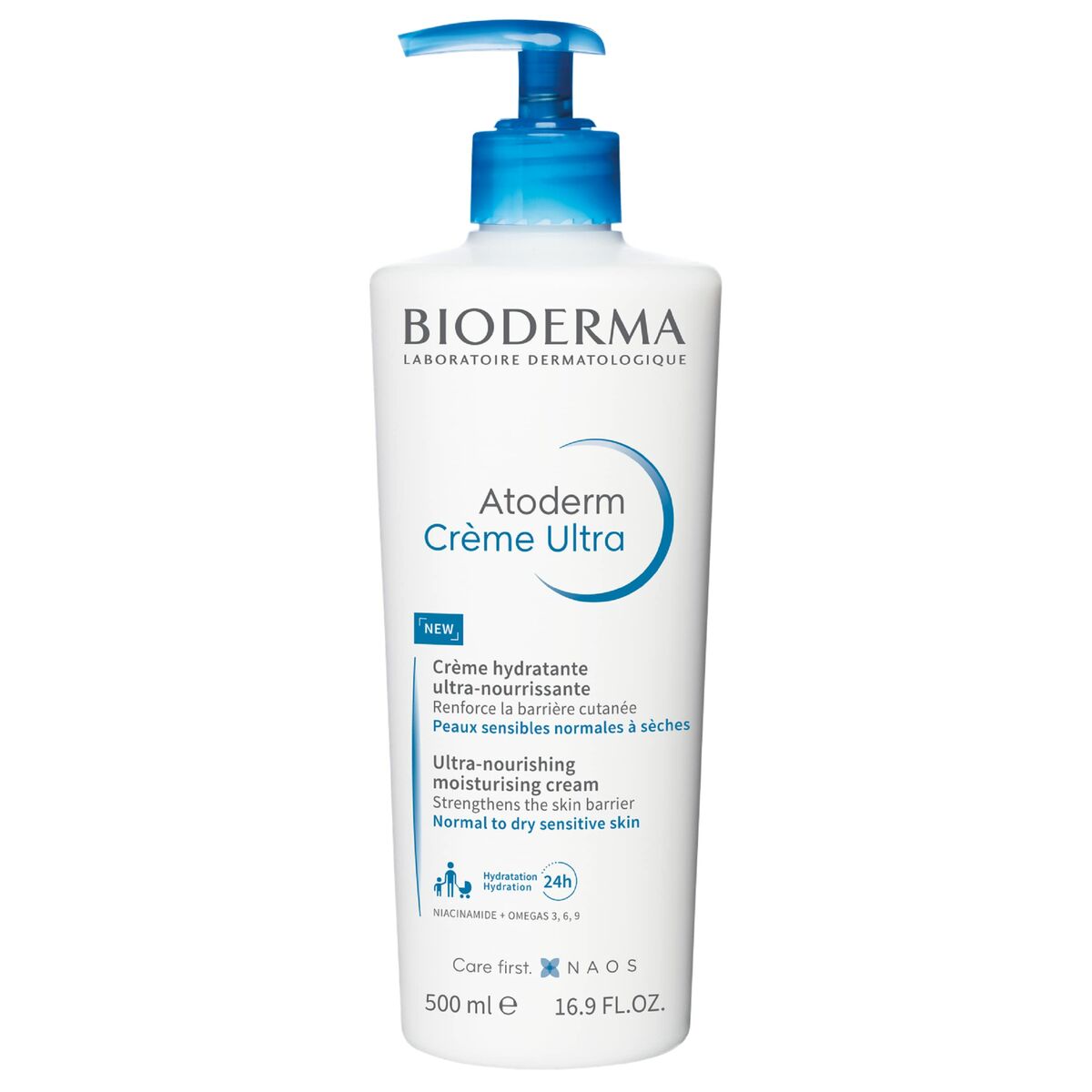 Crema Hidratación Intensa Bioderma Atoderm 500 Ml_0