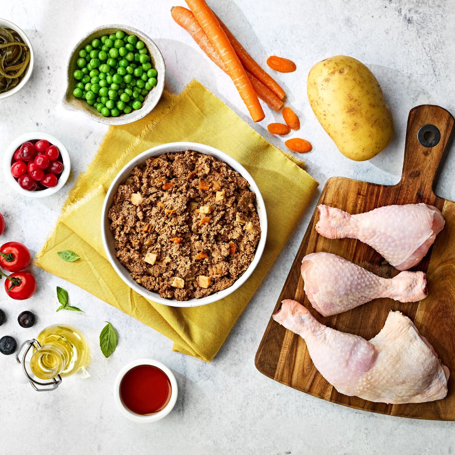 Naturo Comida Humeda Perro Cachorro Grain Free De Pollo Y Patata 150g X 8 Sobres_1